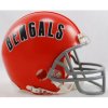 Cincinnati Bengals 1968 to 1979 Riddell Mini Replica Throwback Helmet