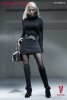 Very Cool 1:6 Turtleneck Mini Dress Clothing Set in Black VCF-2009A