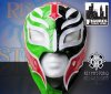 WWE  Rey Mysterio Kid Size Replica Black and Green Mask