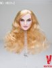 1:6 Headsculpt Accessories VCF-H001-2 Long Curly Blonde Hairstyle