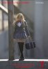 1/6 Figures Accessories Girl’s High School Uniform Set Blue