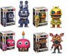 Pop! Five Nights at Freddy's Wave 2 Set of 4 Vinyl Figures by Funko