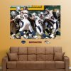  Broncos Defense In Your Face Mural Denver Broncos NFL