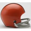 Cleveland Browns 1962 to 1974 Riddell Mini Replica Throwback Helmet 2 