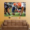 Browns-Ravens Line of Scrimmage Mural Cleveland Browns NFL