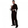 Bruce Lee Black Kung Fu Suit/Costume (Large)