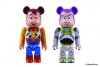 Toy Story 3 Buzz & Woody Bearbrick 2 Pack by Medicom