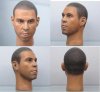  12 Inch 1/6 Scale Head Sculpt Ronaldo by CIAN