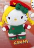 Street Fighter x Sanrio Hello Kitty 6" Mini Plush 2 Cammy
