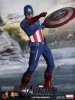 The Avengers Captain America Sixth Scale Figure by Hot Toys Used