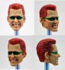 1/6 Scale Jim Carrey Head Sculpt Batman Forever Riddler by KG Hobby