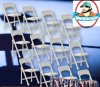 Special Deal 12 Grey Folding Chairs for Figures by Figures Toy Company