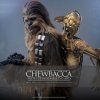 1/6 Scale Star Wars ESB Chewbacca w/Disassembled C-3PO Figure Hot Toys