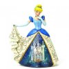 Disney Traditions Cinderella with Castle Dress Figurine by Enesco