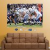 Colts-Ravens Line of Scrimmage Mural Indianapolis Colts NFL