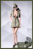 POP toys 1:6 Sexy War Women Suit Cloth Version Green POP-F27D