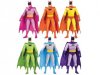 Batman Rainbow Action Figure Six Pack by Dc Collectibles