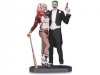 Suicide Squad 12" Statue Harley Quinn & The Joker by DC Collectibles