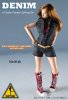 1/6 Scale Female Clothing Set Denim (B) Dark 12" Figures Flirty Girl 