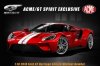 1:18 2018 Ford GT #1 Heritage Edition No Number by Acme