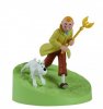 The Adventures of Tintin :Tintin Box Scene Tintin with Sceptre