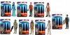 The Fifth Element Set of 7 ReAction 3 3/4-Inch Retro Funko