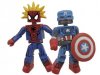 Marvel Minimates Best Of' Wave 03 Spider-Man & Captain America