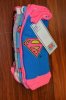 Dc Superheroes Superman Logo Supergirl Pink 5Pack Socks DCX0021S5A