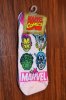 Marvel Avengers Superheroes 3 Pack Socks Iron Man Hulk Thor MAX0358S3A