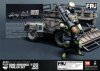 1:18 Scale Acid Rain Sand Armored Trailer Set by Toynami