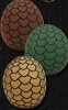 Game of Thrones Dragon Egg Set of 3 7 inch Plush Factory Entertainment