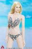 ACPLAY 1:6 Figure Accessorie Swimming Suit White & Dots  AP-ATX018F