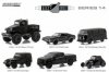 1:64 Black Bandit Series 14 Set of 6 Greenlight