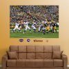 Brett Favre VS. the Packers Mural Minnesota Vikings NFL