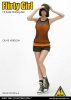 Flirty Girl’s 1:6 Combat Short Fashion Clothing Set Olive FGC-2016-5