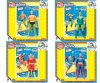 DC Retro 8" Super Powers Series 1 Set of 4 Figures Toy Company