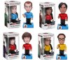 Star Trek Big Bang Theory Wacky Wobbler Set of 4 by Funko