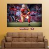  Fathead Frank Gore In Your Face Mural San Francisco 49ers NFL