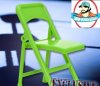 Light Green Folding Chair for Figures by Figures Toy Company