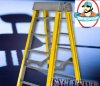 Short 5 Inch Yellow Ladder for Wrestling Action Figures