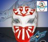 WWE Red Sin Cara Replica Mask by Figures Toys Company