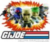 The Loyal Subjects X G.I Joe Mini Figures Case of 16 Pieces Series 1