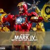Iron Man Mark IV With Suit-Up Gantry Quarter Scale Hot Toys 9101212