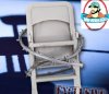 Barbed Wire Grey Folding Chair for Wrestling Figures 