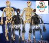 WWE Set of 4 Mini Skeletons for Wrestling figures