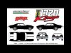 1:18 1970 Chevrolet Nova “1320 Kings” Drag Car Diecast by GMP