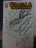 Godzilla Kingdom of Monsters #1 1:50 50 Variant Sketch  Cover by IDW