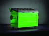 Desktop Dumpster Pen Holder and Organizer Green by Tyo Toys