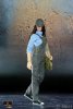 1:6 scales female Denim Bib Pants Set (Grey)