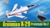 1/144 Grumman X-29 Prototype No.2 NASA 049 U.S. Air Force by Dragon